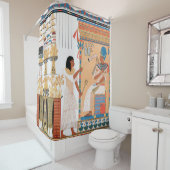 エジプト王室のデザインシャワーカーテン シャワーカーテン (インサイチュ)