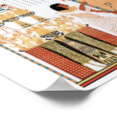 エジプト王室のデザインポスター ポスター (角)