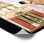 エジプト王室のデザインポスター ポスター (角)