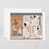 エジプト王室のデザイン ポストカード (正面/裏面)