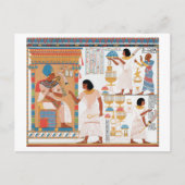 エジプト王室のデザイン ポストカード (正面)