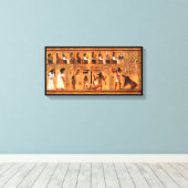 エジプト王室のパピルス キャンバスプリント (インサイチュ (ウッドフロア))