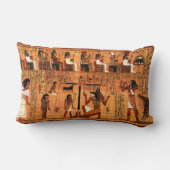 エジプト王室のパピルス ランバークッション (裏面)