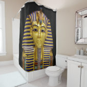 エジプト王室の金色の仮面 シャワーカーテン (インサイチュ)