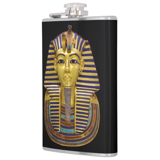 エジプト王室の金色の仮面 フラスク (左)