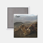 エジプト磁石のラクダ マグネット (正面/裏面)