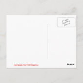 エジプト神のヴィンテージ芸術 ポストカード (裏面)