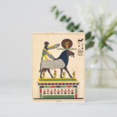 エジプト神アムンラ ポストカード (スタンド正面)