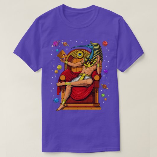 エジプト神トト Tシャツ (デザイン正面)