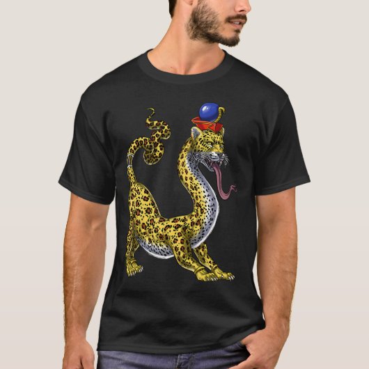 エジプト神話のサーポパード Tシャツ (正面)