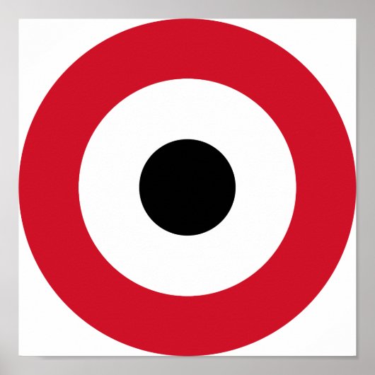 エジプト空軍ローンデル ポスター (正面)
