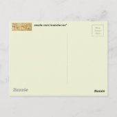 エジプト絵文字はがき ポストカード (裏面)