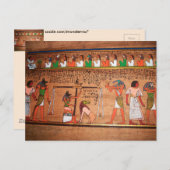 エジプト絵文字はがき ポストカード (正面/裏面)