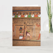 エジプト絵文字グリーティングカード カード (正面)