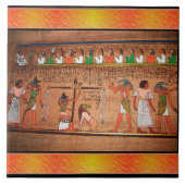 エジプト絵文字セラミックタイル タイル (正面)