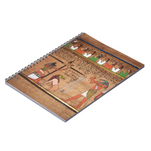 エジプト絵文字ノート ノートブック (左側)