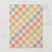 エジプト絵画墓葉書からの天井 ポストカード (正面)