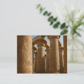 エジプト絵葉書聖寺絵文字 ポストカード (スタンド正面)