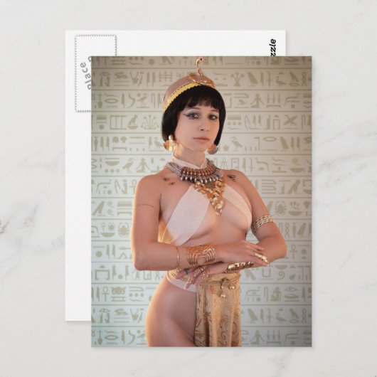 エジプト美しい！写真はがき ポストカード (正面/裏面)