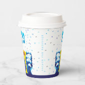 エジプト美術からの越路モーセとイスラエル人の出エジプト 紙コップ (左)