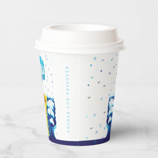 エジプト美術からの越路モーセとイスラエル人の出エジプト 紙コップ (右)