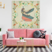 エジプト美術 キャンバスプリント (インサイチュ (リビング))