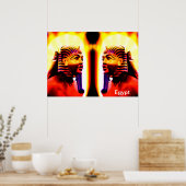 エジプト美術 ポスター (キッチン)