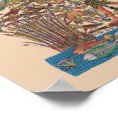 エジプト美術 ポスター (角)