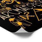 エジプト考古学を掘る ポスター (角)