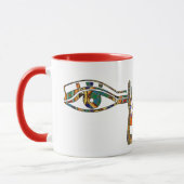 エジプト融合 マグカップ (左)