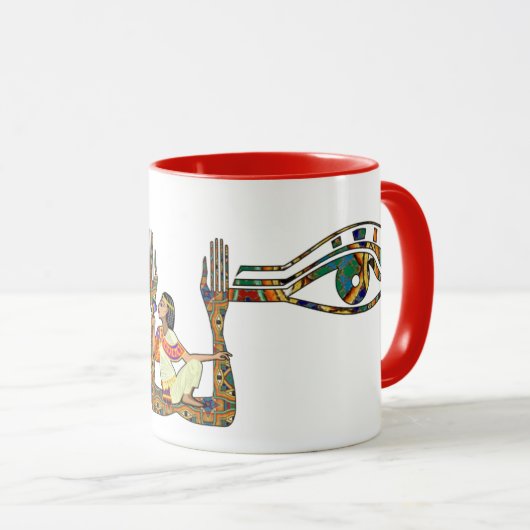 エジプト融合 マグカップ (正面右)