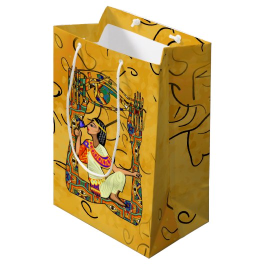 エジプト融合 ミディアムペーパーバッグ (正面アングル)