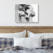 エジプト観光客旅行ザナイル、スピックス キャンバスプリント (インサイチュ (寝室))