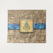 エジプト角錐コンパス タペストリー (正面(横))