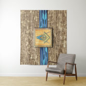 エジプト角錐コンパス タペストリー (インサイチュ)