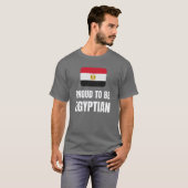 エジプト誇りを持った人になる Tシャツ (正面フル)