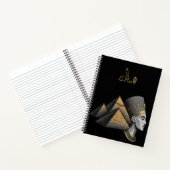 エジプト語の巻物帳 ノートブック (内部)