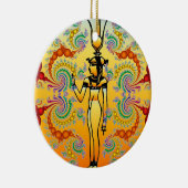 エジプト象形文字オーナメント セラミックオーナメント (右)