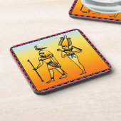 エジプト象形文字コースター コースター (左側)