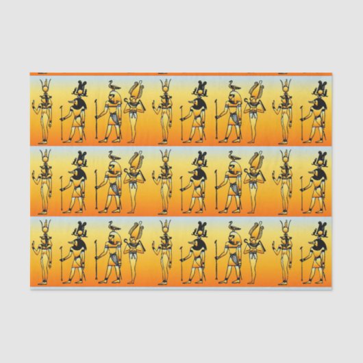 エジプト象形文字ティッシュペーパー 薄葉紙 (正面)