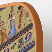 エジプト象形文字プリント ピックルボールラケット (左詳細)