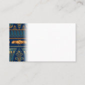 エジプト象形文字金ゴールドカブトムズゴールデングリッター プレイスカード (正面)