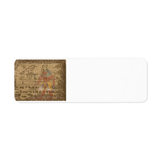 エジプト象形文字 ラベル (正面)