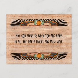 エジプト賛美のポストカード（一神教） ポストカード