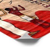 エジプト賛美人の:神があなたと害の間に立つ ポスター (角)