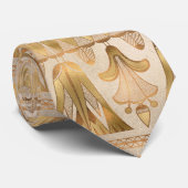 エジプト金ゴールドパターン ネクタイ (ロール)