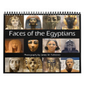 エジプト顔 カレンダー (カバー)