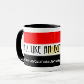 エジプト風に歩く：無料 – マグカップ (正面左)