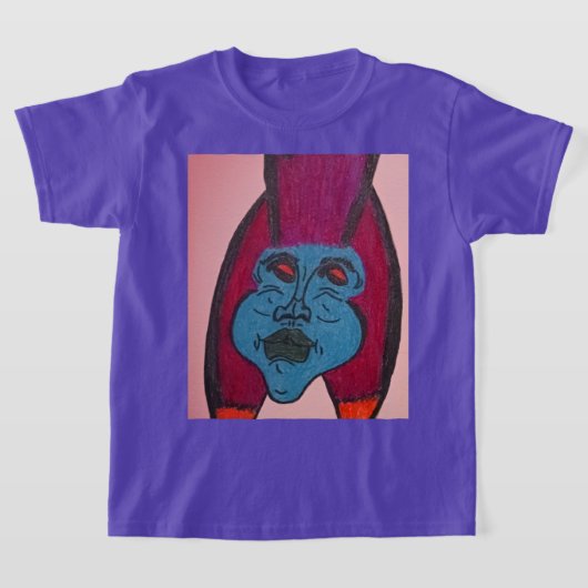 エジプト風ホラー・ミイラデザイン Tシャツ (レイダウン)