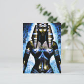 エジプト風変わり1 ポストカード (スタンド正面)